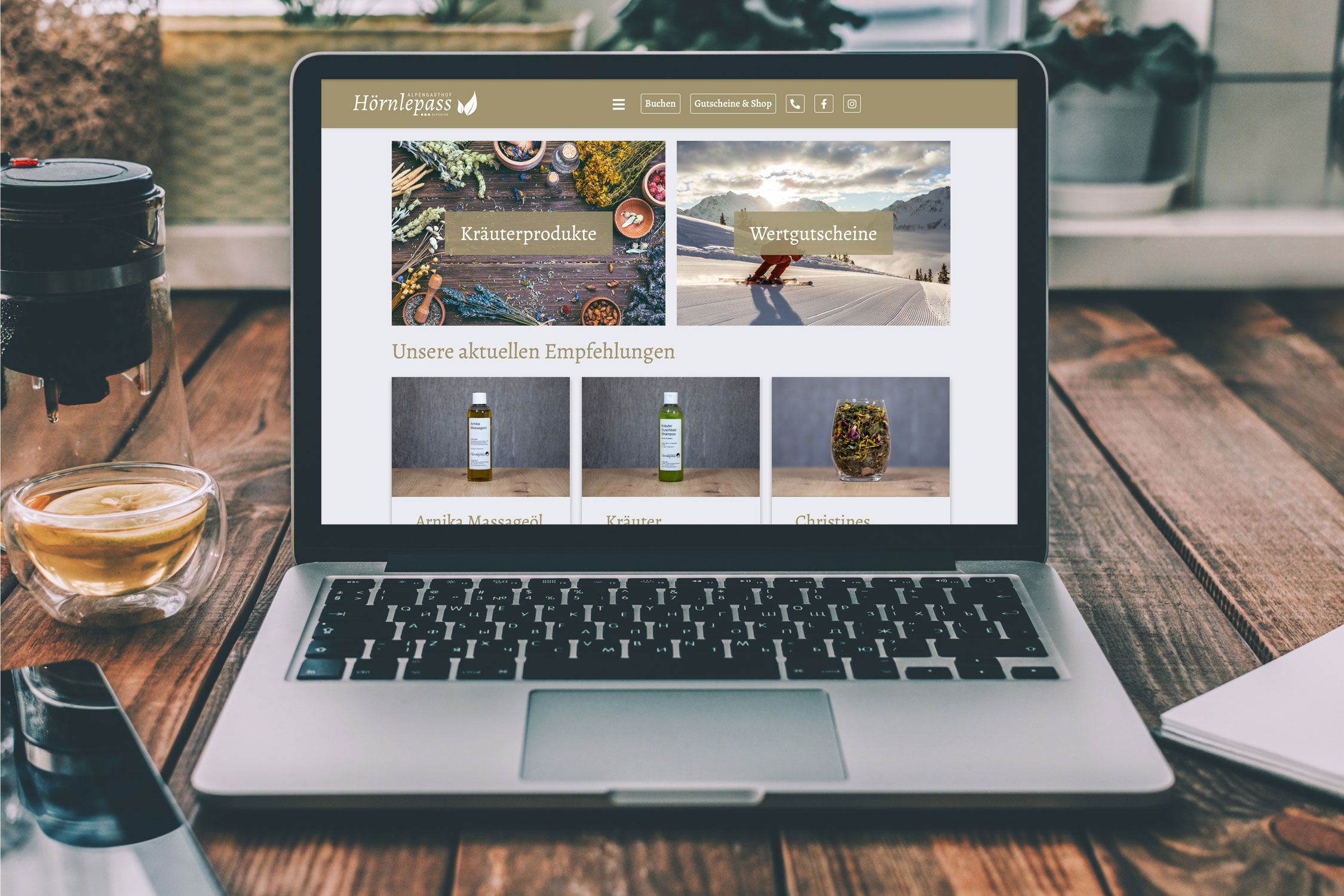 Holen Sie sich das Hörnlepass-Urlaubsgefühl in die eigenen vier Wände mit dem Hörnlepass Onlineshop